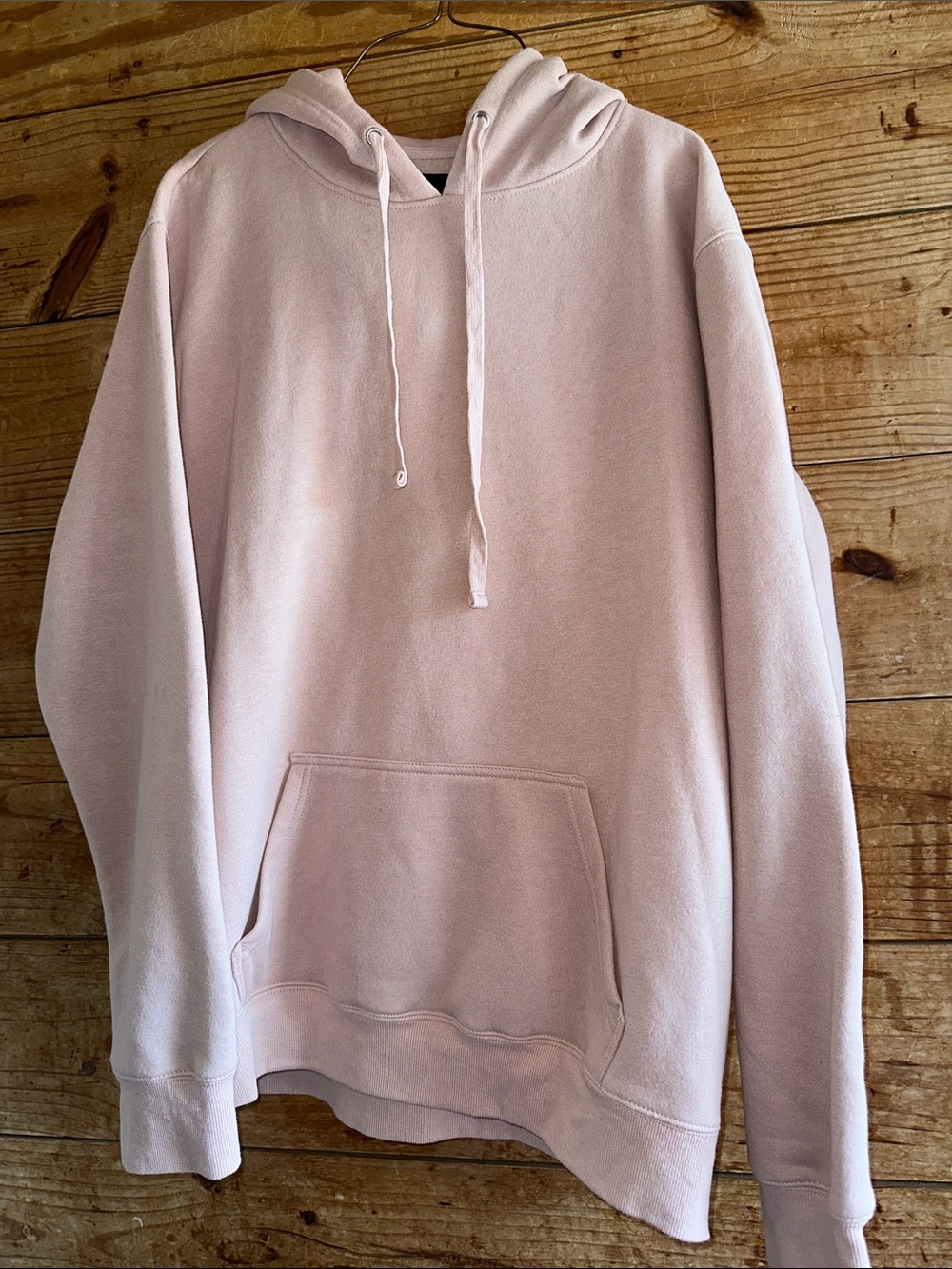 RSQ Pale Pink Hoodie Sweatshirt